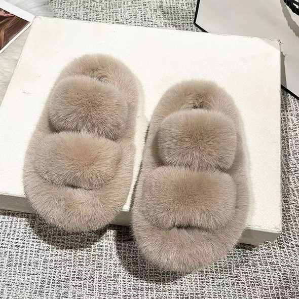 Children's  Slippers Autumn and Winter New Girls' Indoor Plush Cute Anti Slip Princess Slippers Children's Warm Plush Slippers