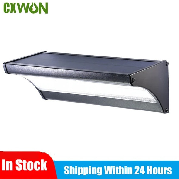 Outdoor Solar Lamp Motion Detector 60/48/24 Led Lighting Projector for Garden Garage Porch Front Door Solar Flood Light