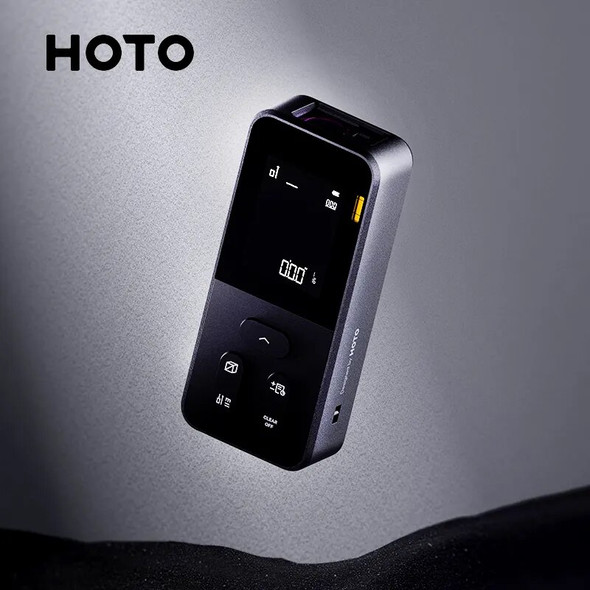 HOTO Laser Measure ECO 7 modes Laser Digital Tape Rangefinder Measuring Distance 50M 2 Inch HD Display Store 99 Data Sets