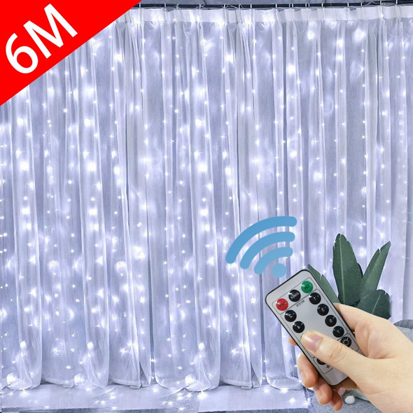 3M LED Curtain Garland on The Window USB String Lights Fairy Festoon Remote Control Christmas Wedding Decorations for Home Room