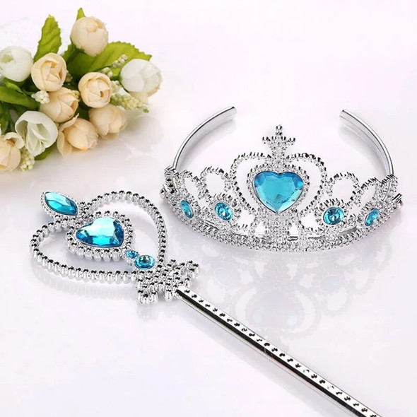 2023 Girls Princess Crown Hair Accessories Bridal Crown Crystal Diamond Tiara Hoop Headband Hair Bands For Kids Party Hairbands