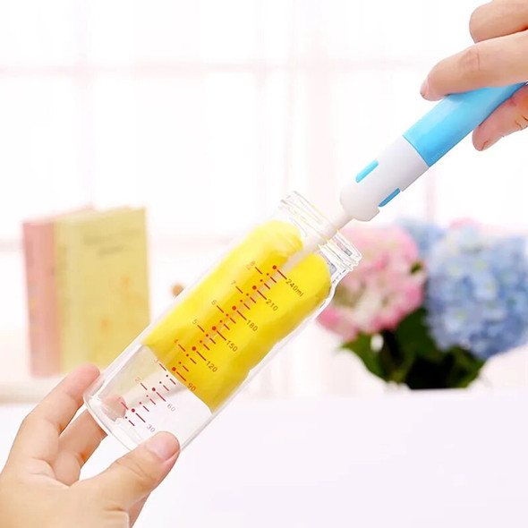 4Pcs/set Brush Sponge Rotation Baby Pacifier Cup Nipple Cleaning Brushes Set Handheld Baby Feeding Bottle Nipple Cleaning Tools 4Pcs/set Brush Sponge Rotation Baby Pacifier Cup Nipple Cleaning Brushes Set Handheld Baby Feeding Bottle Nipple Cleaning Tools