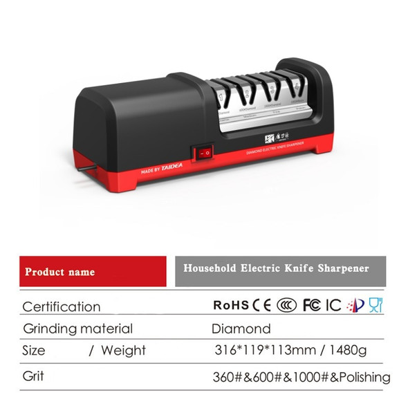 Electric Knife Sharpener Taidea  TG2102