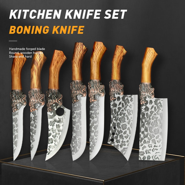 6" Butcher Knife Stainless Steel Boning Knife Handmade Forging Chef Knives meat cleaver knife 3cr13mov kitchen knives set 6" Butcher Knife Stainless Steel Boning Knife Handmade Forging Chef Knives meat cleaver knife 3cr13mov kitchen knives set