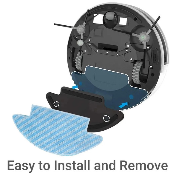 5pcs Mop For Lefant M210/M210B/M213/OKP K3 Robot Vacuum Cleaner Accessories Mopping Pad For Floor Cleaning