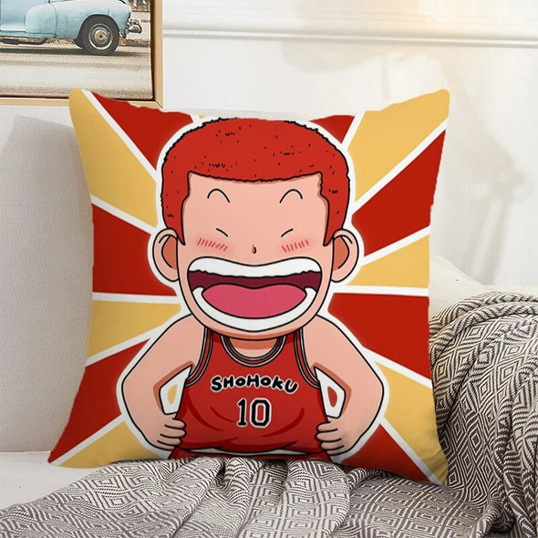 Slam Dunk Decorative Pillows Cushions Pillowcases 40x40 Cushion Cover 45*45 Pillow Hugs Child Pillowcase Sofa 45x45 Covers Anime