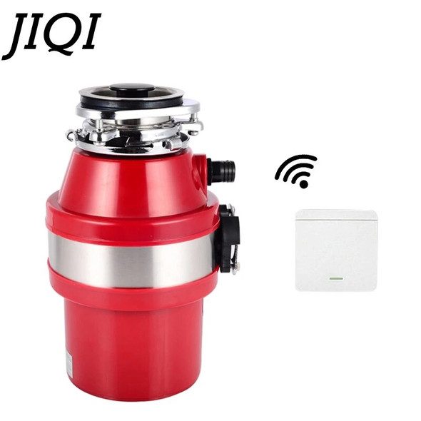 JIQI 560W Food Garbage Disposal Crusher Waste Disposer Food Residue Garbage Processor Grinder Sewer Rubbish Kitchen Appliances