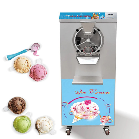 Mvckyi 40L/H USA DDP Hard Ice Cream Machine/Batch Freezer/Gelato Ice Cream Machine