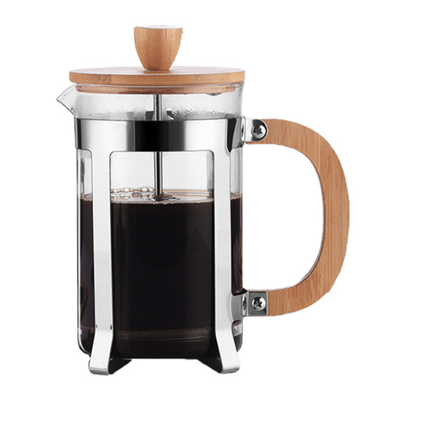 Glass French Coffee Presses Heat Resistant Thickened Coffee Pot for Household Everyday Usage