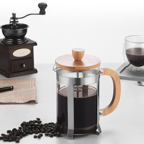 Glass French Coffee Presses Heat Resistant Thickened Coffee Pot for Household Everyday Usage