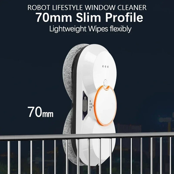 Household Window Automatic Water Spray Robot Window Cleaning Vacuum Cleaner Remote Control Electric Window Wiper Househ