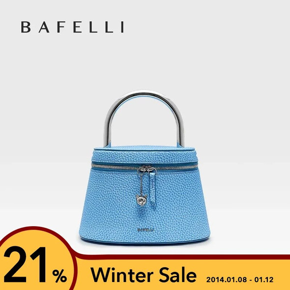 BAFELLI 2023 NEW WOMEN'S HANDBAGS BUCKET LUXURY BRAND FASHION TREND EVENING CASAUAL ORIGINAL DESIGNER PARTY CROSSBODY BAGS