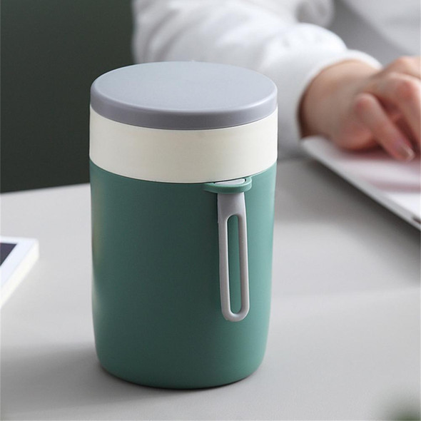 Stainless Steel Soup Cu Food Storage Containers Portable Lifting Rope Thermos Pot Breakfast Cup Coffee Mug Cutlery Set