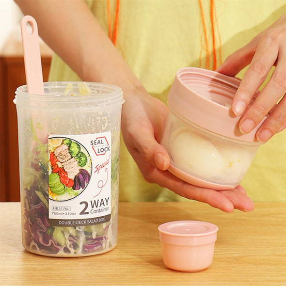 Durable Portable Yogurt Salad Cup Leakproof Sustainable Breakfast Container For Work Breakfast Cup On-the-go Innovative Healthy