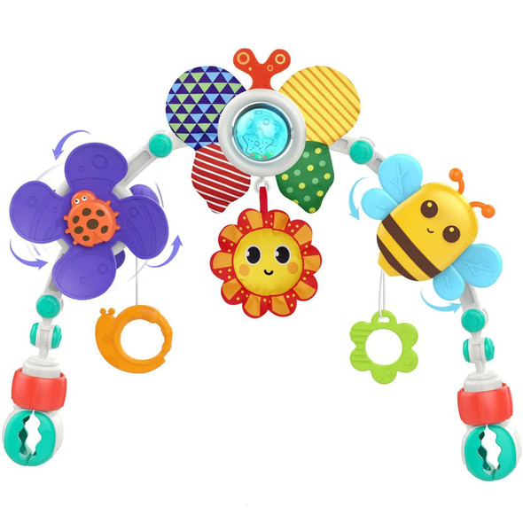 Baby Stroller Arch Toy Infant Travel Car Seat Montessori Toys Crib Accessory Rattles Newborn Sensory Toys Mobile Pram Activity Baby Stroller Arch Toy Infant Travel Car Seat Montessori Toys Crib Accessory Rattles Newborn Sensory Toys Mobile Pram Activity