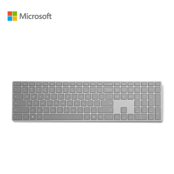 Microsoft Surface Wireless Keyboard Mouse Combos Metal Thin Bluetooth 4.0 English Keypad PC Computer