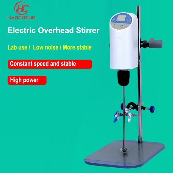 Free Shipping Laboratory Stirrer Electric Stirrer Digital Display Overhead Stirrer Mixer Lab Equipment 110V To 220V