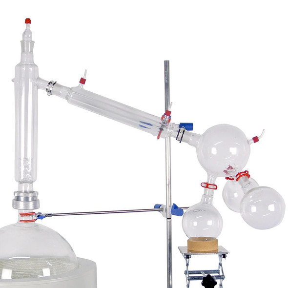 ZOIBKD Laboratory Equipment SPD-20L Short Path Distillation Kit Equipped with Cryopump and Vacuum Pump