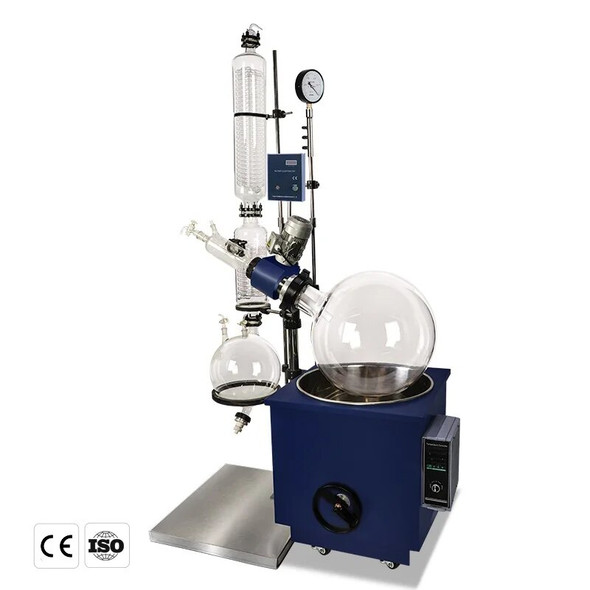 ZOIBKD Supply US Warehouse Laboratory Equipment RE-5002 Rotary Evaporator 50L Capacity Configuration Water Bath