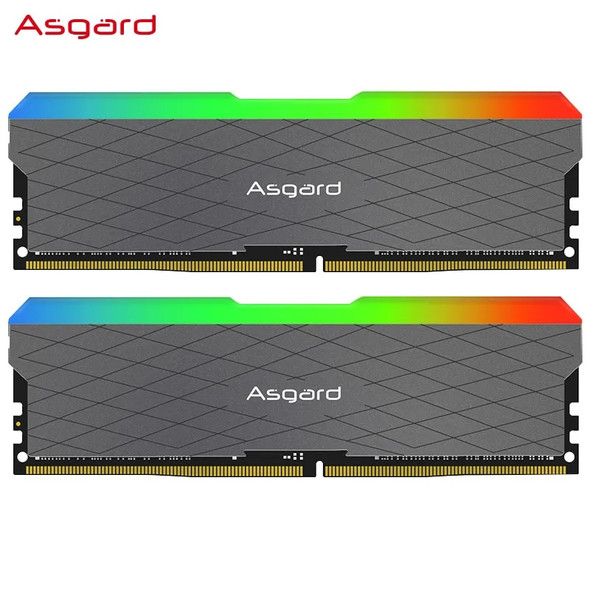 Asgard memoria ram RGB RAM ddr4 8GBx2 16GBx2 3200MHz W2 Series ddr4 ram 1.35V dual-channel DIMM desktop memory ram