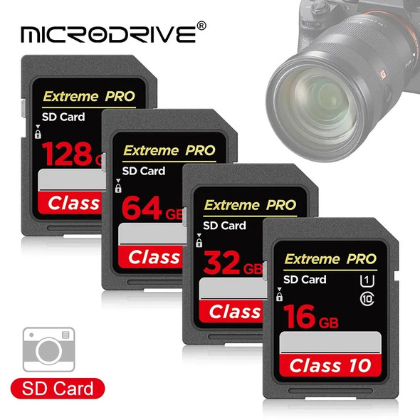 Ultra Original SD card 16GB 32GB 64GB 128GB 256GB Class10 Memory Card C10 USH-1 Support for Camera