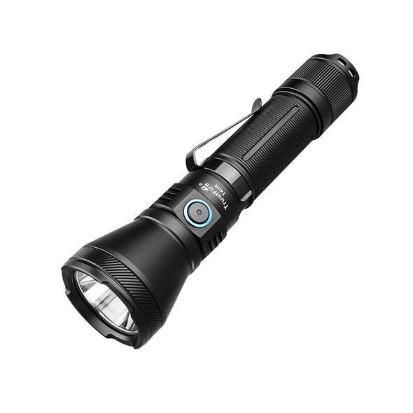 Trustfire T40R Rechargeable Power Led Flashlights 1800Lumen 550M Tactical Torch with 21700 Battery for Self-defense Camping