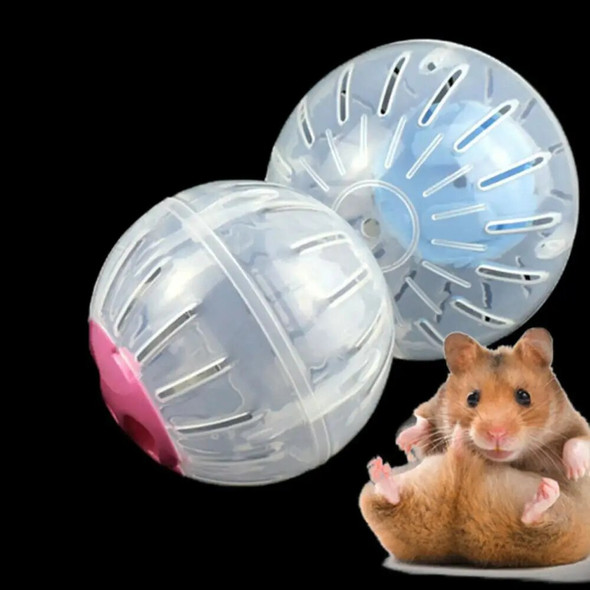 1/2PCS Pet Running Ball Plastic Grounder Jogging Hamster Pet Small Exercise Toy Hamster Accessories Pet Small Exercise Toy