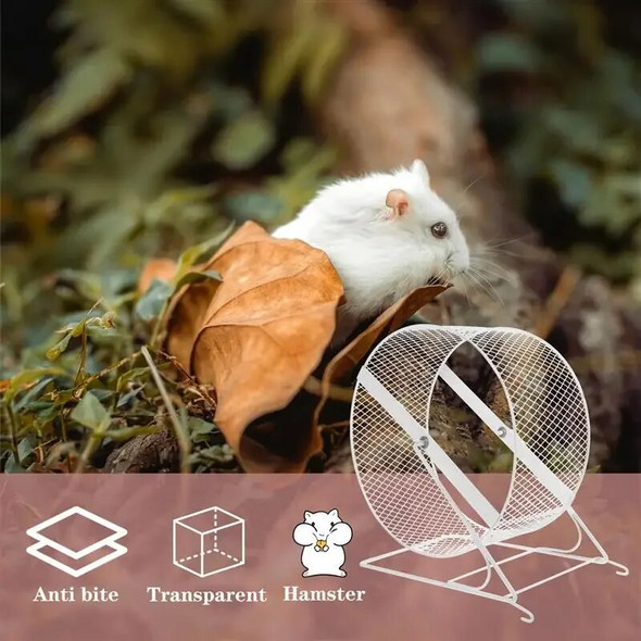 Toy Home Iron Gift 15 Wheel for Chinchilla Accessories Treadmill Hamster Exercise Plaything Shop Pet Running