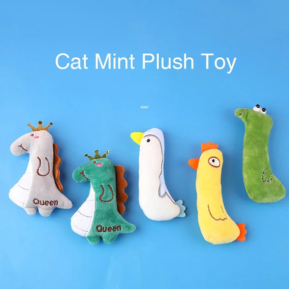 Catnip Pets Toy Cats Supplies for Cute Cat Toys Puppy Kitten Teeth Grinding Cat Plush Thumb Pillow Protect Mouth Pet Accessories