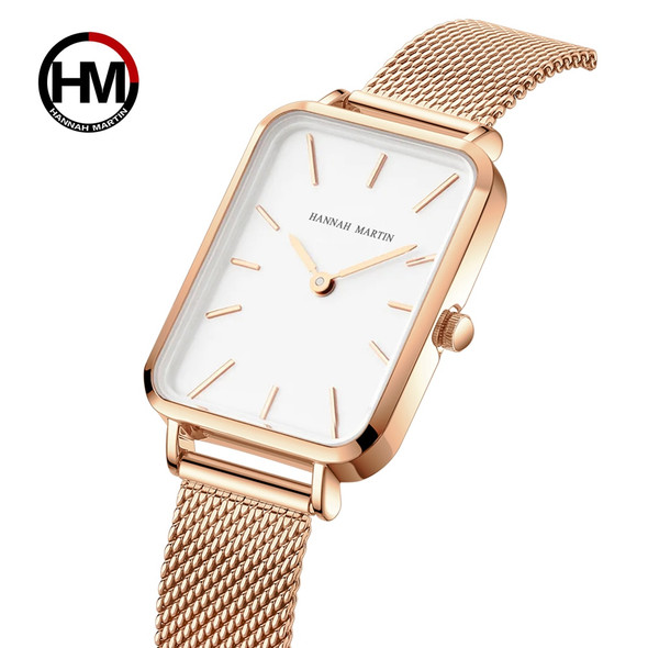 Rectangle Ultrathin Nordic Bauhaus Simple Design Japan Quartz Lady Fashion Stainless Steel Mesh Bracelet Belt Watches for Women Rectangle Ultrathin Nordic Bauhaus Simple Design Japan Quartz Lady Fashion Stainless Steel Mesh Bracelet Belt Watches for Women