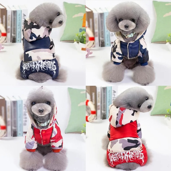 Winter Puppy Dog Coat Pet Clothes Windproof Dog Snowsuit Warm Fleece Padded Winter Pet Clothes for Dogs Cats Apparel Winter Puppy Dog Coat Pet Clothes Windproof Dog Snowsuit Warm Fleece Padded Winter Pet Clothes for Dogs Cats Apparel
