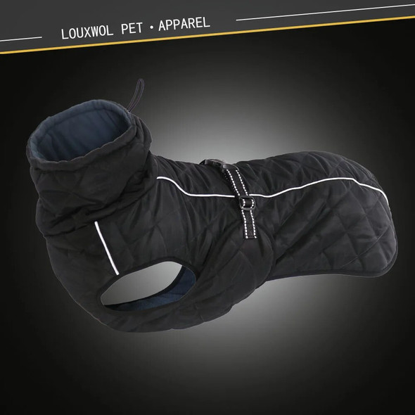 Dog Winter Coat Dog Clothes for Cold Weather Pet Windproof Apparel Dog Jacket Warm Vest Harness Leash hole for Medium Large Dogs Dog Winter Coat Dog Clothes for Cold Weather Pet Windproof Apparel Dog Jacket Warm Vest Harness Leash hole for Medium Large Dogs