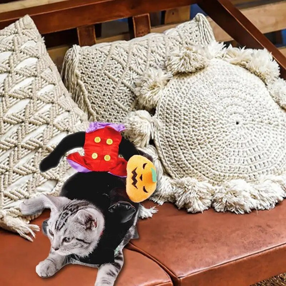 Pumpkin Pet Costume Funny Knight Style Halloween Dog Dress Dog Cosplay Special Events Apparel Outfit Creative Design Pet Cloth Pumpkin Pet Costume Funny Knight Style Halloween Dog Dress Dog Cosplay Special Events Apparel Outfit Creative Design Pet Cloth