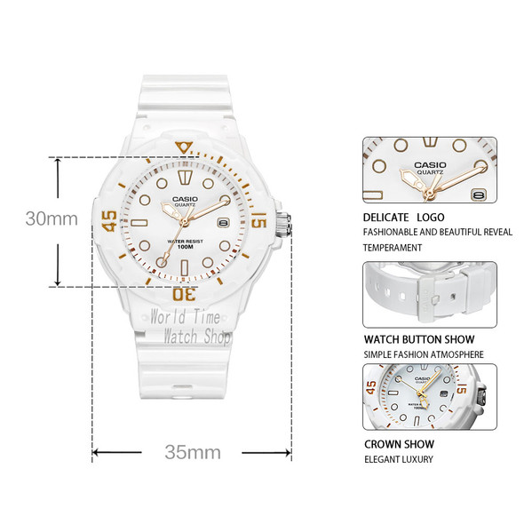 Casio diving watch for women  Set top brand luxury 100m Waterproof Quartz  ladies Gift Clock Sport watch wome reloj mujer Casio diving watch for women  Set top brand luxury 100m Waterproof Quartz  ladies Gift Clock Sport watch wome reloj mujer