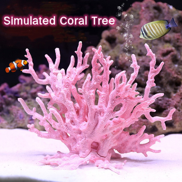 Fish Tank Aquascape Simulation Coral Water Plant Resin Fake Coral Aquarium Decorations Marine Hard Dead Coral Ornaments Undersea