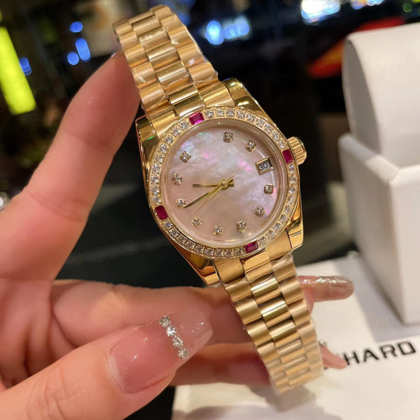 Top High Quality Women's Watch Designer Luxury Brand Quattz Elegant Daimonds Ladies Watches Date 316teel Just Aaa Custom Gift Top High Quality Women's Watch Designer Luxury Brand Quattz Elegant Daimonds Ladies Watches Date 316teel Just Aaa Custom Gift