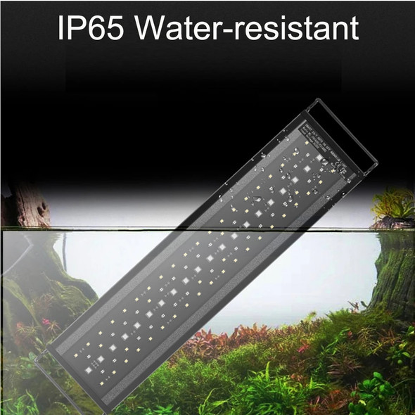 Dimmable 60-90cm WRGB Full Spectrum LED Aquarium Lighting Waterproof Fish Tank Led Lamp Aquariums Decor Lighting Planted Lights