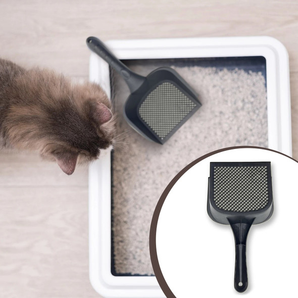 Bathroom Thickened Cat Litters Shovel Hollow Washable Litter Poop Separator For Living Room