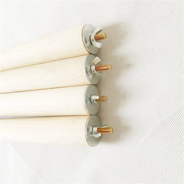 10/14/20//25cm Parrot Pet Raw Wood Hanging Stand Rack Toy Parakeet Hamster Branch Perches Bird Cage Accessories