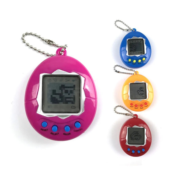 Creative Tamagotchi Electronic Pet Toy Keychain Game Machine Kids Gifts Educational Funny 90S Nostalgic Virtual Cyber Pet Toy