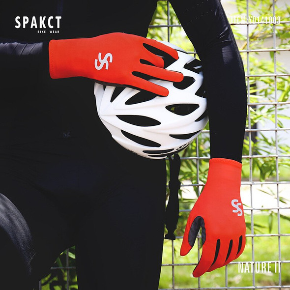 SPAKCT Full Finger Cycling Gloves For Bicycle Bike Mountain Mtb Road Gloves Men Women Bicycle Accessories