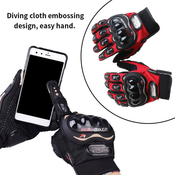 Bicycle Gloves Moto Motorcross Full Finger Man Women Motorcycle Gloves Bicycle Cycling Waterproof Absorption Non-slip Glove
