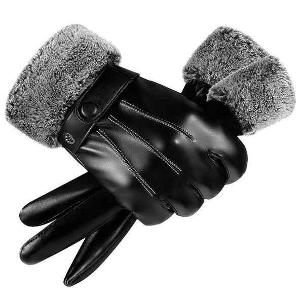 Winter gloves Outdoor motorcycle riding cycling ski Men's Women's gloves Synthetic Leather waterproof windproof Gloves & Mittens