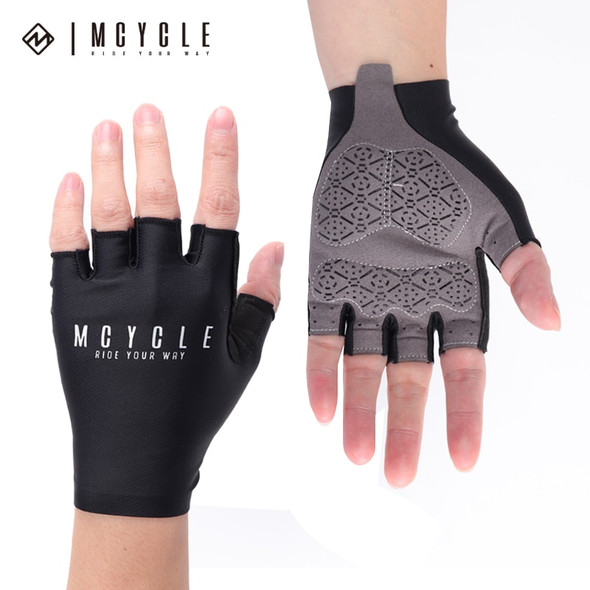 Mcycle New Arrival Anti-Shock Half Finger Glove With Lycra Fabric   For Cycling Wears