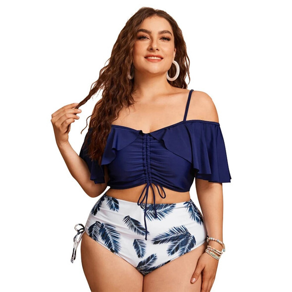 2022 Women Push Up Bikinis Set Swimwear Plus Size High Waist Swimsuit Larges Big Plussize Swimming Suits Bathing Beachwear New