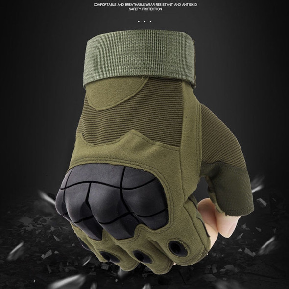 Half Finger Men's Gloves Outdoor Military Tactical Gloves Motorcycle Cycling Summer Training Racing MTB Gym protection Glove