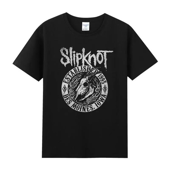 Streetwear Graphic Women T Shirt Slipknots Heavy Metal Tops Prepare for Hell Tour Short Sleeve Plus Size T Shirt Women