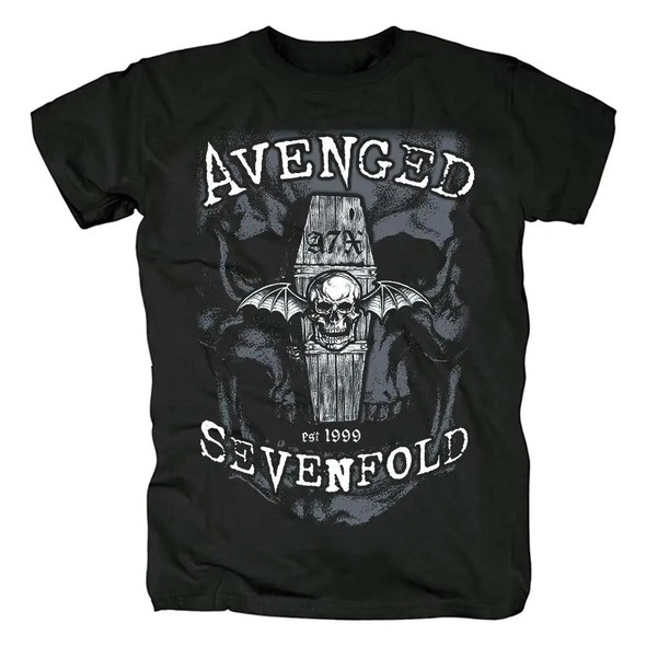 Harajuku Metalcore Avenged Sevenfold Rock T Shirt Hip Hop Streetwear T Shirt Heavy Metal Fashion Casual Plus Size T Shirt Women