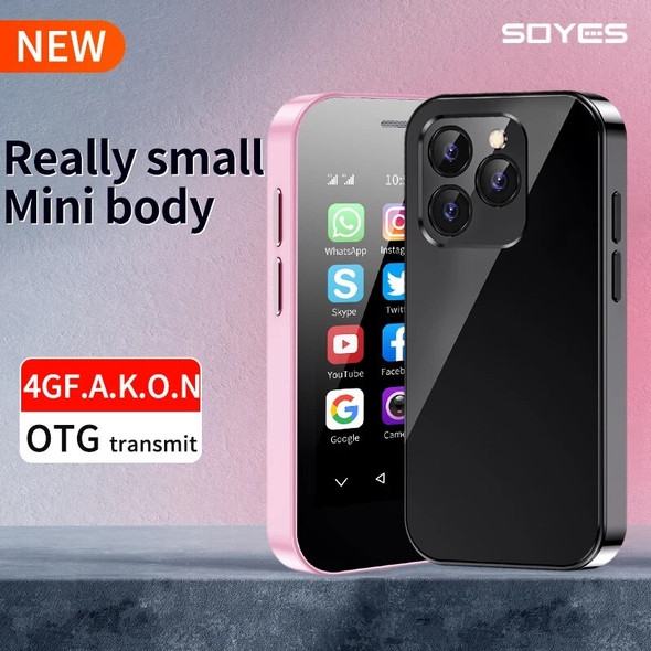 SOYES XS14 PRO Mini Smartphone LTE 4G 2600mAh 3.0Inch Display Android 9.0 WIFI Face Recoginition OTG FM Small Mobile Phone
