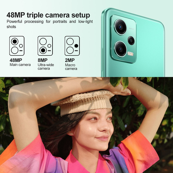 Xiaomi Redmi Note 12 5G Smartphone Global Version 128GB/256GB NFC 6.67" Snapdragon® 4 Gen 1 120Hz AMOLED 33W Fast Charging